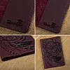 Обложка на паспорт SHVIGEL 13835 Бордовый, Бордовый