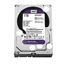Накопитель HDD SATA 1.0TB WD Purple 5400rpm 64MB (WD10PURZ)