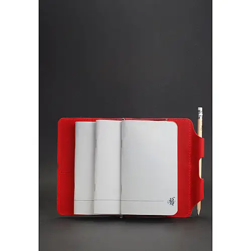 Шкіряний блокнот BlankNote 3.0 Червоний (BN-SB-3-mi-coral)