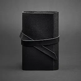 Кожаный блокнот BlankNote 1.0 Черный (BN-SB-1-st-g)