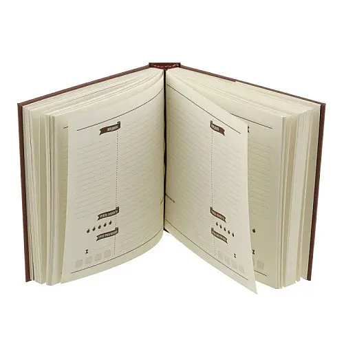 Кук-бук BlankNote Книга кулінарних секретів Коричневий (BN-CookB-st)