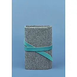 Кожаный блокнот BlankNote 1.0 Серый (BN-SB-1-st-flt-tiffany)