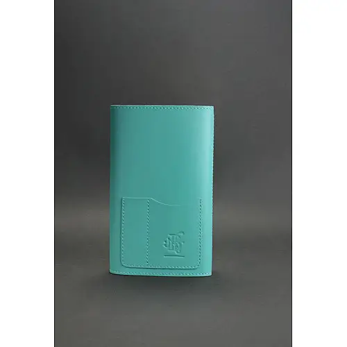 Шкіряний блокнот BlankNote 2.0 Блакитний (BN-SB-2-st-tiffany)