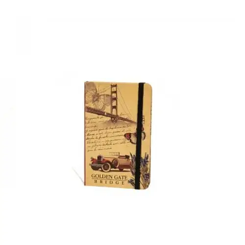 Блокнот Elisey "Golden Gate Bridge" (0344J) (SKL0242)