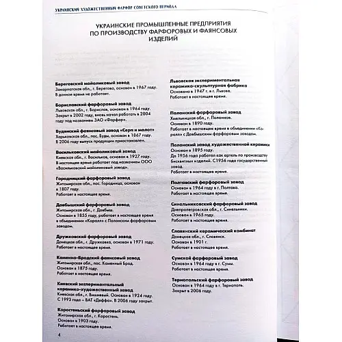 Каталог Украинский художественный фарфор советского периода Minerva (hub_nimzpl)