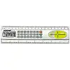 Калькулятор - линейка ASSISTANT AC-4101 8 разрядов