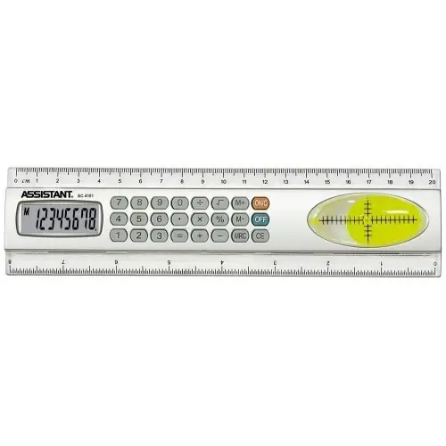 Калькулятор - линейка ASSISTANT AC-4101 8 разрядов