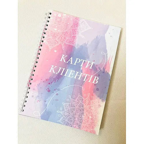 Карты клиентов Vivay А5 100 шт Разноцветный