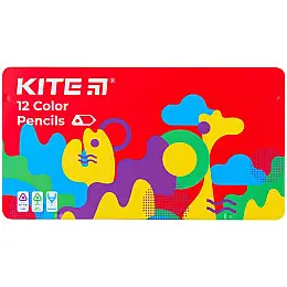 Кольорові олівці 12 шт Kite (K22-058-2)