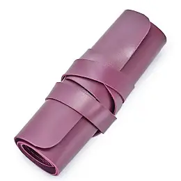 Кожаный сверток для проводов Skin and Skin M 16,8x9 см Бордовый (LC03BG-M)