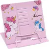 Подставка для книг "Unicorn" Bambi LTS-YD1001 металлическая Pink
