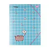 Папка YES A4 на резинке Pusheen. Hearts (492215)