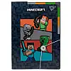 Папка YES А4 c 3 разделителями на резинке Minecraft (492112)