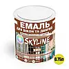 Емаль акрилова для вікон і дверей на водній основі SkyLine Wood 750 мл Білий