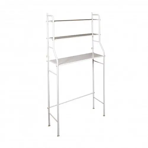 Полка-стеллаж над стиральной машиной RIAS Laundry Rack TW-106 напольная 68х26х168 см White (3_01646)