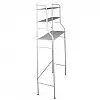Полка-стеллаж над стиральной машиной RIAS Laundry Rack TW-106 напольная 68х26х168 см White (3_01646)