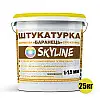Штукатурка "Барашек" Skyline акриловая, зерно 1-1,5 мм, 25 кг