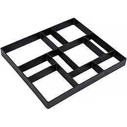 Форма Lesko D60X50 пластикова для виготовлення тротуарної плитки (12193-72299)