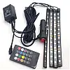 Универсальная цветная автомобильная RGB led подсветка с микрофоном OPT-TOP HR-01678 влагозащитная (1756374648)