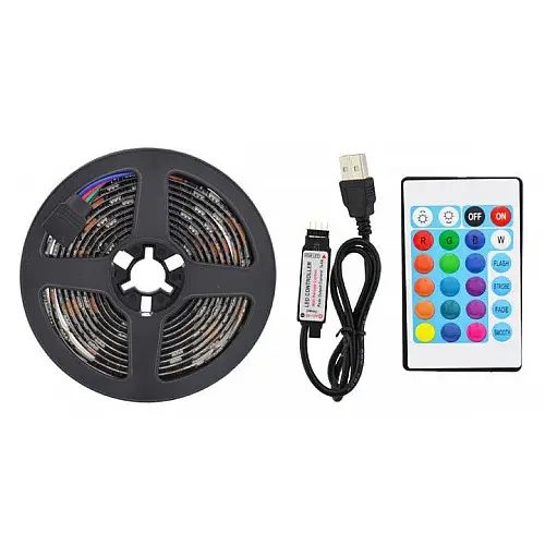 Світлодіодна стрічка OPT-TOP RGB 5050 LED з контролером 2 м (1828722831)