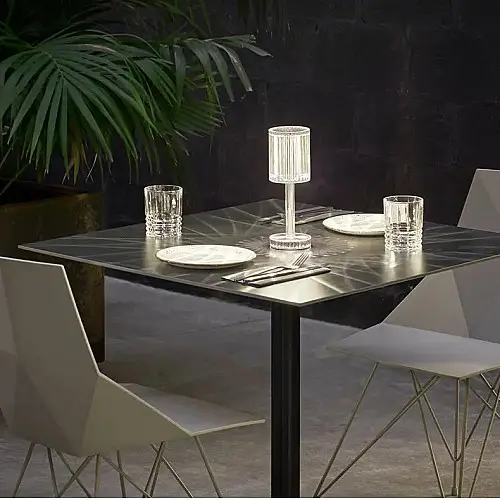 Настольная светодиодная лампа RIAS Rose Diamond Table Lamp с пультом