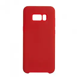 Чехол Silk Silicon для Samsung Galaxy S8 Plus Red (44358)