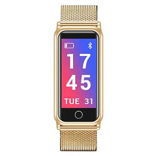 Фитнес-браслет Smart Band UMax Y8 3D дисплей Тонометр Золотой (xpMR76120)
