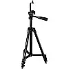 Штатив для фотоапарата + кріплення для телефону OOOPS Tripod 3120 A тринога тримач для камери Black (1007648-Black-1)