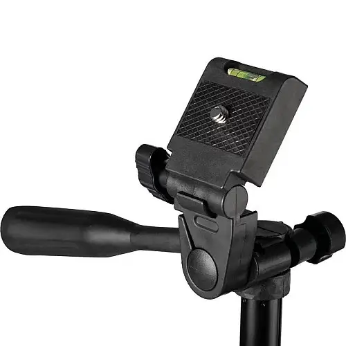 Штатив для фотоаппарата + крепление для телефона OOOPS Tripod 3120 A тренога держатель для камеры Black (1007648-Black-1)