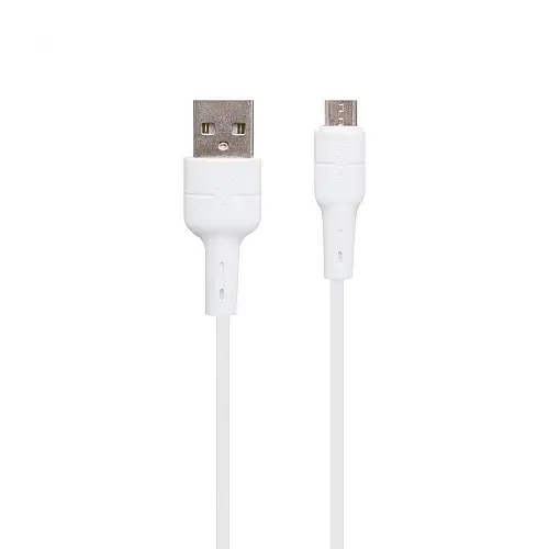 Кабель USB Borofone BX30 Silicone USB - Micro USB Білий