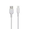 Кабель USB Hoco X13 USB - Lightning Білий