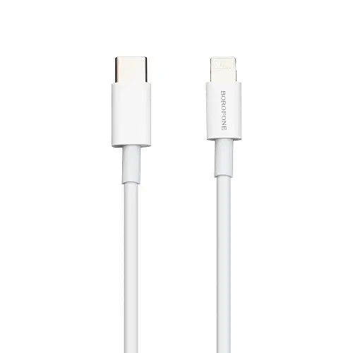 Кабель USB Borofone BX36 Union Type C - Lightning 18W Білий