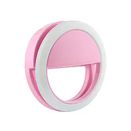 Кольцо для селфи с подсветкой Selfie Ring Pink (my007-hbr)