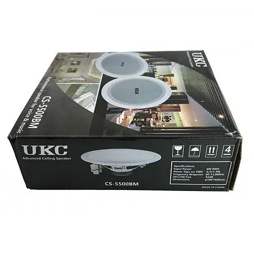 Потолочная колонка UKC CS-5500BM 6W White (3_00463)