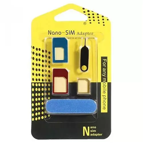 Набір адаптерів Nano Sim 5 в 1 Nano Sim VigohA