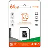 Карта памяти T&G Micro SDXC 64gb UHS-1 10 Class Черный