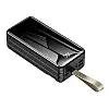 УМБ Power Bank Smart 60000mAh повербанк с экраном и фонариком Black (11233-hbr)