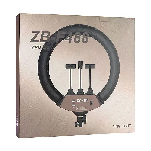 Кольцевая лампа Fill Light Remote Bag ZB-F488 56cm мощностью 65Вт Black