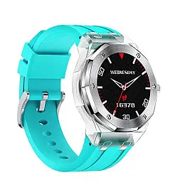 Смарт часы Smart Watch Hoco Y13 сенсорний экран Блютуз 5.0 магнитная зарядка емкостью 220mAh Blue