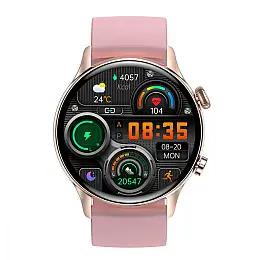 Смарт-часы Smart Watch XO J4 Блютуз v5.0 / NFC, емкостью 280mAh,IP68 /Android, iOS Pink