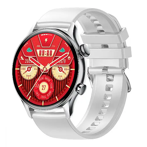 Смарт-часы Smart Watch XO J4 Блютуз v5.0 / NFC,емкостью 280mAh,IP68 /Android, iOS Silver