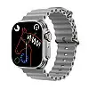 Смарт-часы Smart Watch XO M8 Pro Блютуз v5.0,емкостью 280mAh,IP68 /Android, iOS 3D экран диагональ 1.96 / 49mm Silver