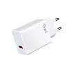 Мережевий зарядний пристрій Xiaomi MDY-12-EQ 55W + USB кабель Type-C- білий
