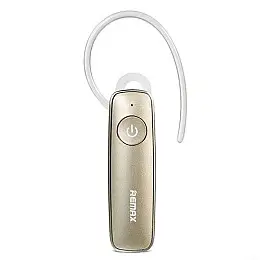 Моногарнітура Remax RB-T8 Bluetooth 4.1 до 5 год Multipoint Gold