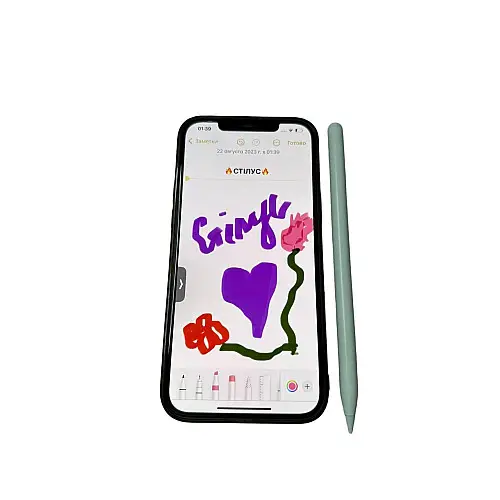 Технологічний стилус-перо OPT-TOP для iOS/Android/Windows для планшетів та телефонів з Bluetooth Білий (1936336618)