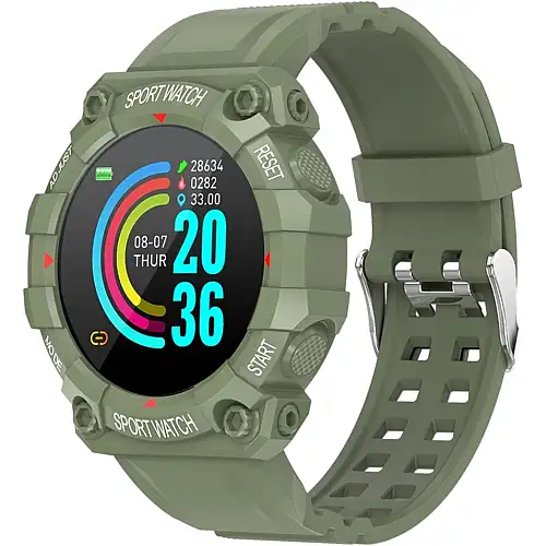 Сенсорний розумний смарт-годинник Smart FD68S Green (16102-hbr)