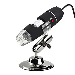 USB мікроскоп цифровий Ootdty DM-1600 (0x-1600x) з LED підсвічуванням Чорний (100094)