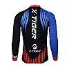 Джерсі велосипедна X-Тiger XM-CY-011 Blue XXL з довгим рукавом (5125-17971)