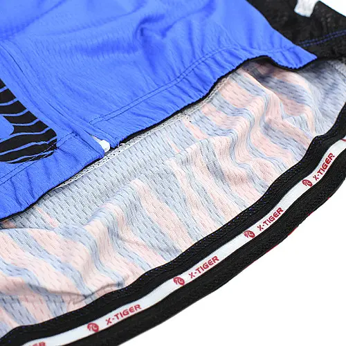 Джерсі велосипедна X-Тiger XM-CY-011 Blue XXL з довгим рукавом (5125-17971)