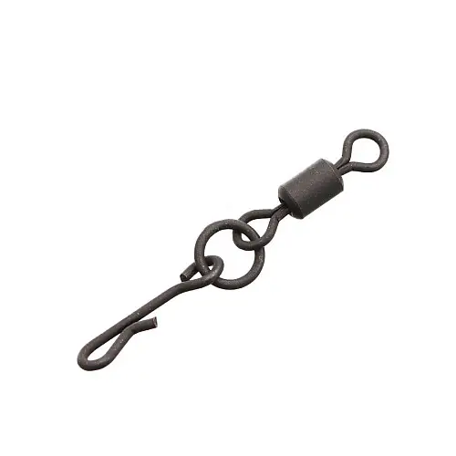 Швидкоз'ємна застiбка на вертлюжку CARP PRO RUN FLEXI-SPEED SWIV